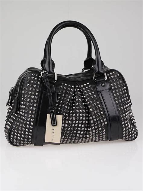 burberry prorsum black leather studded knight bag|Burberry Prorsum Knight Bag .